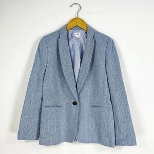 J. Crew Women's Light Blue Suit Jacket